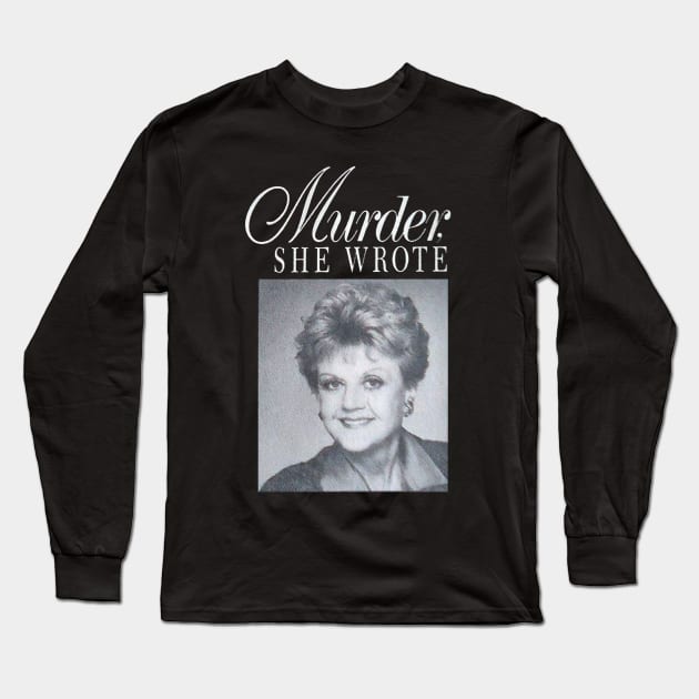 Murder she wrote - Vintage Long Sleeve T-Shirt by tamisanita